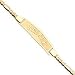 Jewelry : 14K Boston Red Sox Med Sanded Id Bracelet W/Figaro Link
