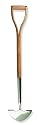 Brook & Hunter 11050DY Premium 40-Inch Edger with Handcrafted Red Oak Handle and Stainless Steel Alloy Polished Blade