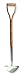 Brook & Hunter 11050DY Premium 40-Inch Edger with Handcrafted Red Oak Handle and Stainless Steel Alloy Polished Blade