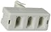 H006 Triple phone adaptor - blister