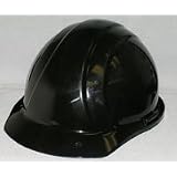 ERB 19371 Americana Cap Style Hard Hat with Mega Ratchet, Black