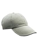 ANVIL SIX PANEL PIGMENT-DYED TWILL SANDWICH CAP - NEW