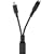 Motorola CH706/ SKN6185A/ SKN6185 Battery Charger adapter, Plug-In Y Charge Cable for the Motorola RAZR-V3,L7c, L7e / L7i / L71 models, allows handset and Bluetooth accessory to charge simultaneously from a single battery charger!