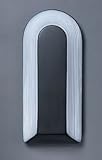 2433 Outdoor Lighting Wall Lamp in Black & Marble