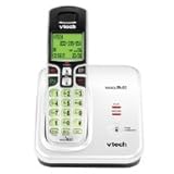 VTech CS6219 DECT 6.0 Cordless Phone, Silver/Black, 1 Handset