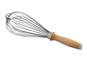 CIA Masters Collection 12-Inch Firm Balloon Whisk with Maple Wood Handle