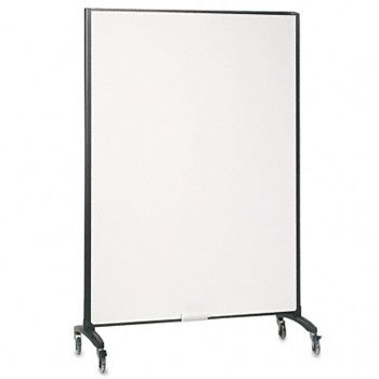 Quartet 6640MB - Motion Marker & Bulletin Room Divider, 48w x 72h, Graphite-QRT6640MB