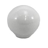 1 1/4 Dia White Porcelain Knob