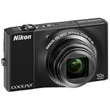 Nikon Coolpix S8000 14.2 MP Digital Camera with 10x Optical Vibration Reduction (VR) Zoom and 3.0-Inch LCD (Black)