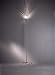Plato Clear Glass Floor Lamp