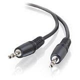  : Cables To Go - Audio cable - mini-phone stereo 3.5 mm (M) - mini-phone stereo 3.5 mm (M) - 3 ft - shielded - black