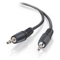 Electronics: Cables To Go Audio cable mini phone stereo 3.5 mm M mini phone stereo 3.5 mm M 3 ft shielded black