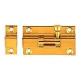 Chains & Security: Barrel Bolt, Solid Brass