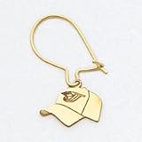 14K Toronto Blue Jays Baseball Cap Wire Earrings