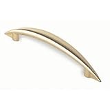 128mm CTC Bright Brass Delfin Pull
