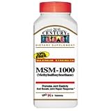 MSM 1000 mg - 180 tabs., (21st Century)