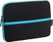 Targus Neoprene Slipskin Peel Netbook Slip Case Designed to Protect up to 10.2-Inch Netbooks TSS11104US (Black with Blue)