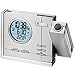 Electronics : Oregon Scientific Silver Projection Clock with Colour LCD Background RM988P