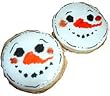 Snowmen Individual Cookies 6 Cookies