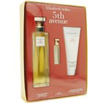 5th Avenue By Elizabeth Arden For Women. Gift Set (eau De Parfum Spray 4.25 Oz+ Parfum 3.7 Ml + Body Lotion 3.3 Oz )