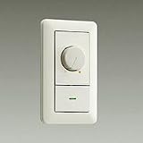 DAIKO LED専用器具用調光器 ダイヤル式(ロータリー式) スイッチ付 12台まで DP38458