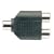 Splitter RCA socket to 2 x RCA sockets