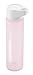 Takeya Pink Ribbon Edition Modern Glass Water Bottle with Silicone Sleeve, Pink