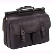New - 15.4" Leather Laptop Portfolio by Solo - D535