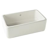 Rohl RC3018BS Biscuit Shaws Original 30 Handcrafted, Single-Basin, Fireclay, Apron-Front Farmhouse