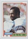 Ed Too Tall Jones Dallas Cowboys (Football Card) 1981 Topps #185 at Amazon.com