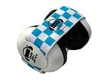 Em's 4 Bubs Baby Earmuffs (Blue & White Headband)
