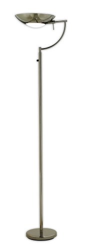 Kitchen: Adesso Apollo Floor Lamp, Black Nickel