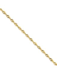 14k Gold 2.9mm D/C Extra-Lite Rope Chain 9 Inches