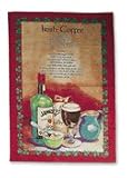 Irish Coffee Tea Towel or kitchen towel