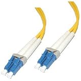 4m LC/LC Duplex 9/125 Single-Mode Fiber Patch Cable - Yellow