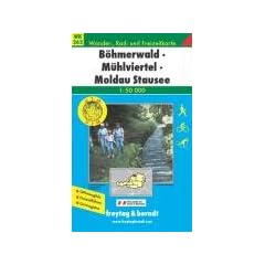 Freytag Berndt Wanderkarten, B�hmerwald, M�hlviertel, Moldaustausee: Wanderkarte. Kultur, Sehensw�rdigkeiten, Touristische Informationen, Tourenvorschl�ge, Ausflugsgasth�user