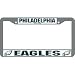 Sporting Goods : Philadelphia Eagles Chrome License Plate Frame