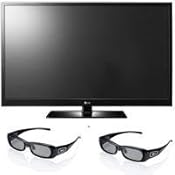 LG 50PZ550 50" Plasma 3D HDTV, 1920 x 1080 Resolution, 3,000,000:1 Dynamic Contrast Ratio, 600Hz Sub Field Driving – Bundle -