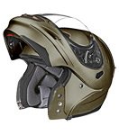 Vega Full Face Modular Motorcycle Helmet DOT Vega Summit Titanium