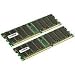 1GB Kit (2 x 512MB) DDR PC3200 UNBUFFERED NON-ECC 184-PIN DIMM