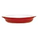 Emile Henry 8-1/2-Inch Oval Au Gratin Cerise Red
