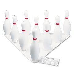 Buy Bowling Set, 4-1 2-lb. Rubber Bowling Ball and 10 Plastic Pins per Set - Sold By the Set by CHAMPION SPORT
