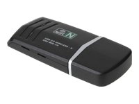 I-TEC WLAN 300 Mbps N USB Adapter mit internen Antennen WEP WPA WPA2 Preisvergleich