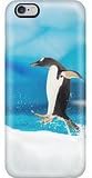 gentoo Penguins Antarctica Phone Case [Customizable by Buyers] [Create Your Own Phone Case] Slim Fitted Hard Protector Cover for iPhone 4 4S
