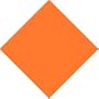 Blaze Orange Hunting Bandana (22" x 22")