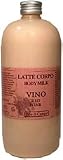Erbe Di Campo Vino Red Wine Body Milk 16.8 Fl.Oz. From Italy
