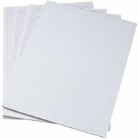 2-Sided Quadrille Pad - 4x4 Squares Inch - 8-1 2 2-Sided Quadrille Pad - 4x4 Squares Inch - 8-1 2