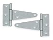 Battalion 1WBE2 T Hinge, Heavy, Steel, 4 Hole Leaf, PK 2
