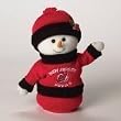 New Jersey Devils 9" Animated Touchdown Snowman - NHL Hockey