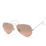 Ray Ban Sunglasses RB3025 003 3E Silver Pink Grey Gradient 55mm